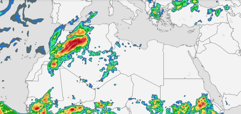 Tunisie Telegraph — الأولى خلال الساعات القادمة : عاصفة مطرية تتشكل غرب البحر المتوسط فهل ستؤثر على تونس