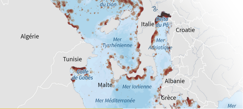 Tunisie Telegraph — الأولى القمر الصناعي الأوروبي Sentinel-2 يكشف عن حقائق مثيرة حول خليج قابس