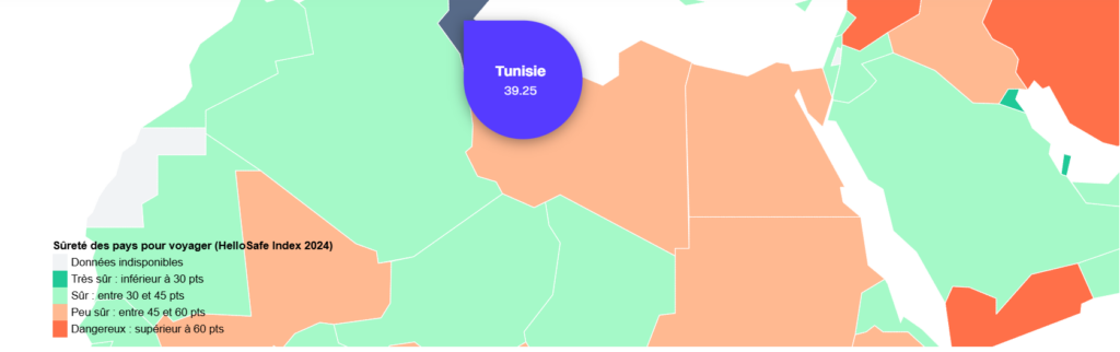 Tunisie Telegraph — الأولى الدول الأكثر أمانا في العالم : تعرف على وضع تونس