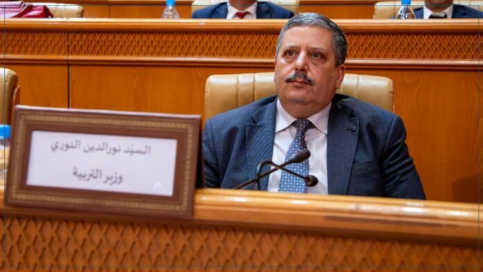 وزير التربية نور الدين النوري