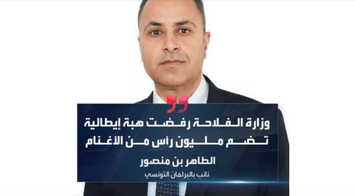 النائب بالبرلمان التونسي الطاهر بن منصور النائب بالبرلمان التونسي الطاهر بن منصور