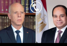 سعيّد للسيسي: الحركة الصهيونية العالمية سعت منذ القرن التاسع عشر إلى إسقاط الأمة واليوم تستهدف الدول